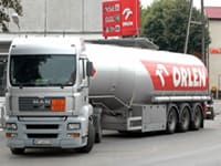 photograph of a tanker