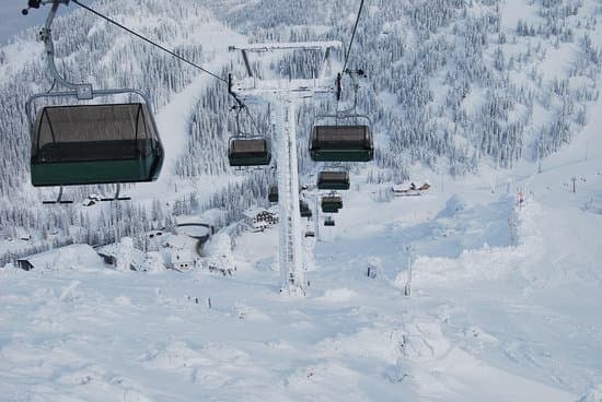 Betrieb von Skiliften in den Bergen